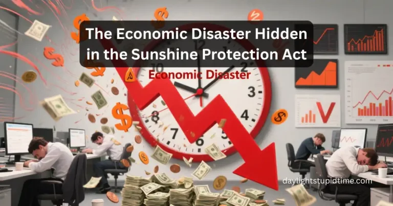 Permanent daylight saving time could cost the US economy $434 million annually in lost productivity.
