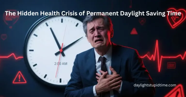 The Hidden Health Crisis: Why Permanent Daylight Saving Time Threatens Public Health